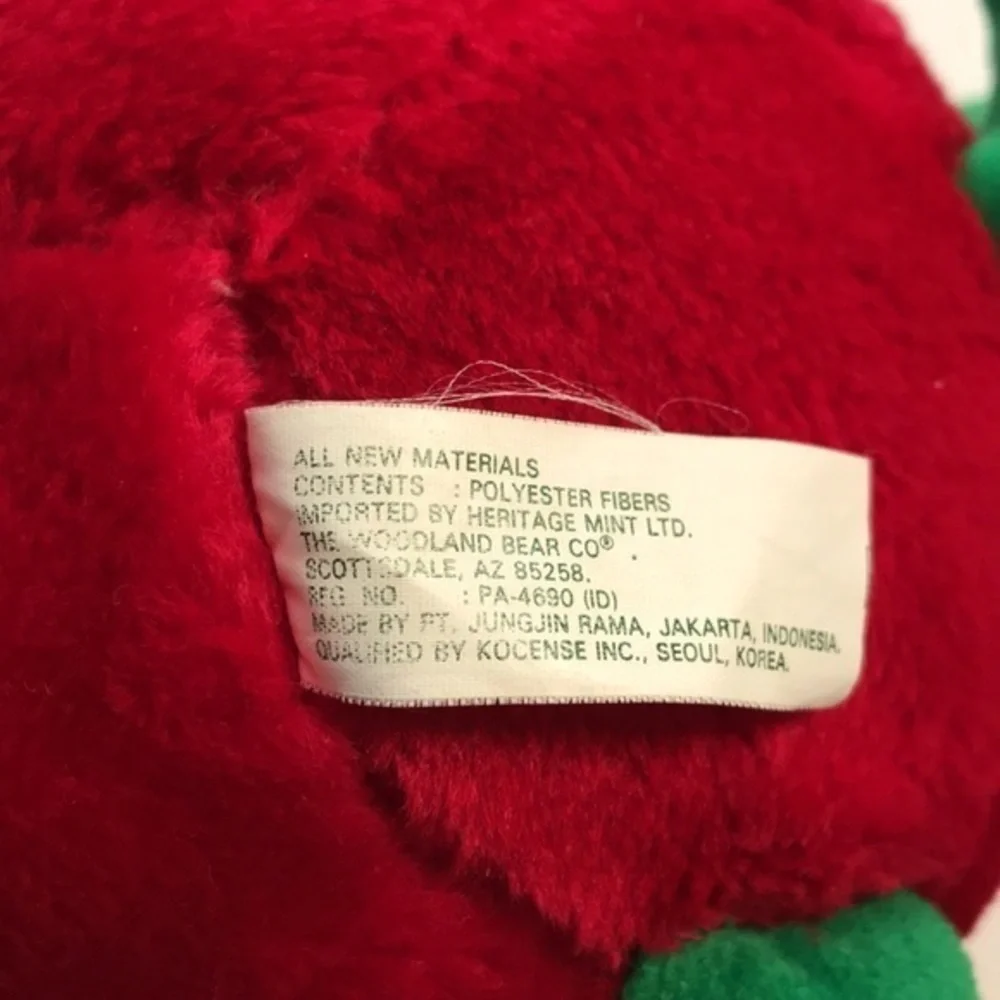 The‎ Woodland Bear Co. Plush Stuffed Apple